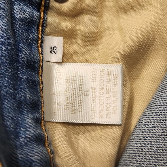 Rag & Bone jeans Dre slim boyfriend women's 25 light wash blue denim - Picture 8 of 15